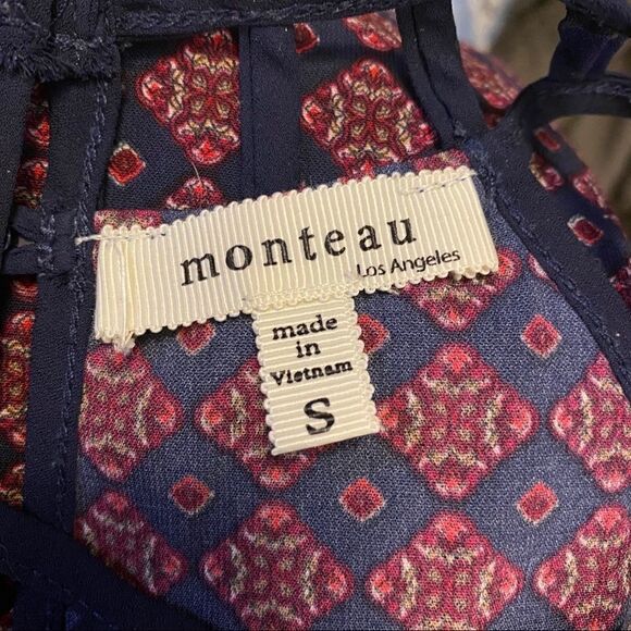 Monteau Cage Neck Tank Small - Picture 3 of 6